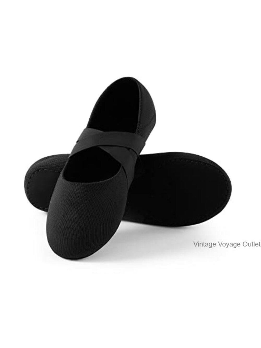 Leather Full Sole Mesh Ballet Dance Shoes for Women Beginner